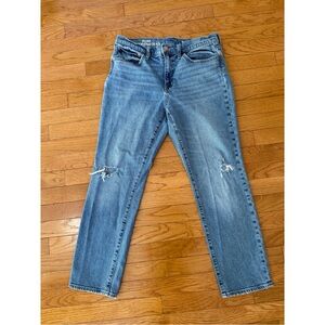 J Crew Slim Boyfriend Blue Jeans